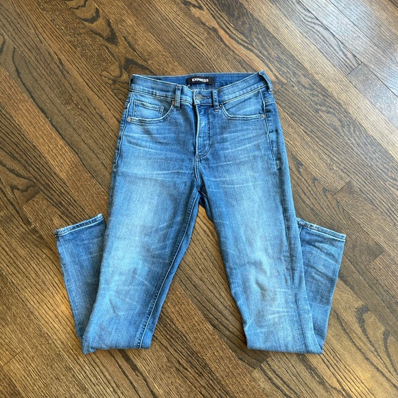 High waisted Express Skinny Jeans - Picture 7 of 8